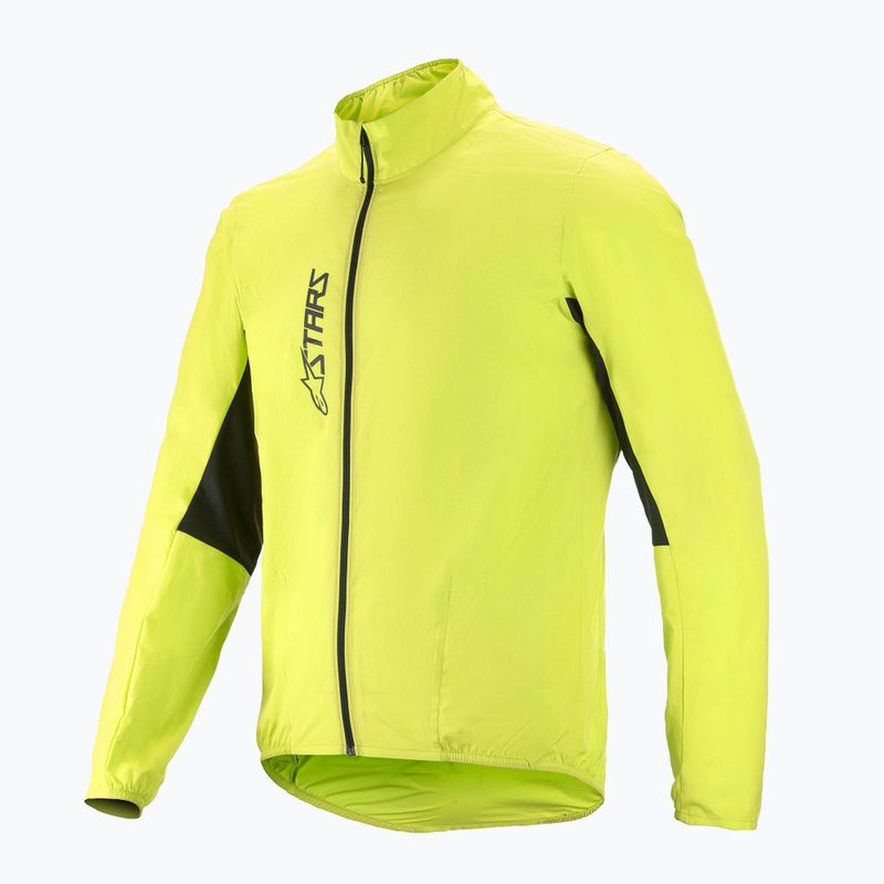 Giacca da ciclismo da uomo Alpinestars Nevada Packable giallo fluo