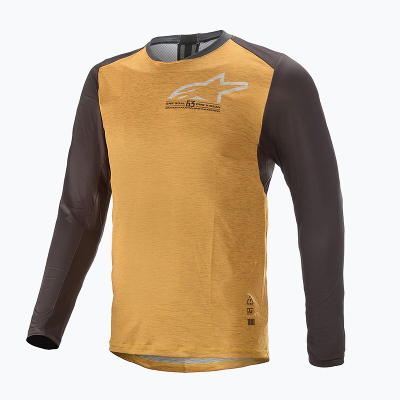 Alpinestars Alps 6.0 V2 a maniche lunghe da ciclismo da uomo, color mandarino/nero