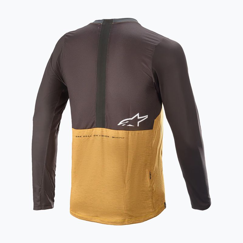 Alpinestars Alps 6.0 V2 a maniche lunghe da ciclismo da uomo, color mandarino/nero 2