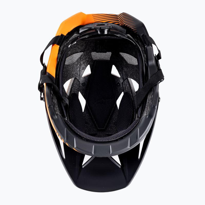 Casco da bici Alpinestars Vector Pro A2 ebano/tangerino opaco 5