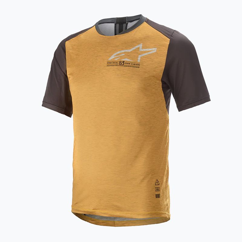 Alpinestars maglia da ciclismo Alps 6.0 V2 da uomo color mandarino/nero