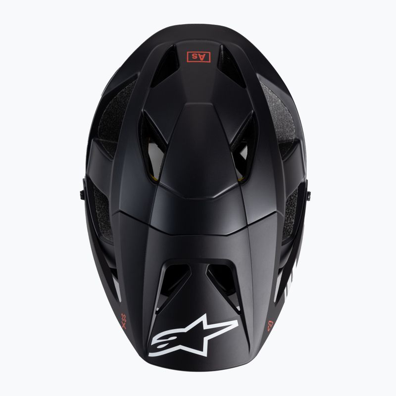Casco da bici Alpinestars Vector Tech A1 nero/grigio chiaro opaco 6