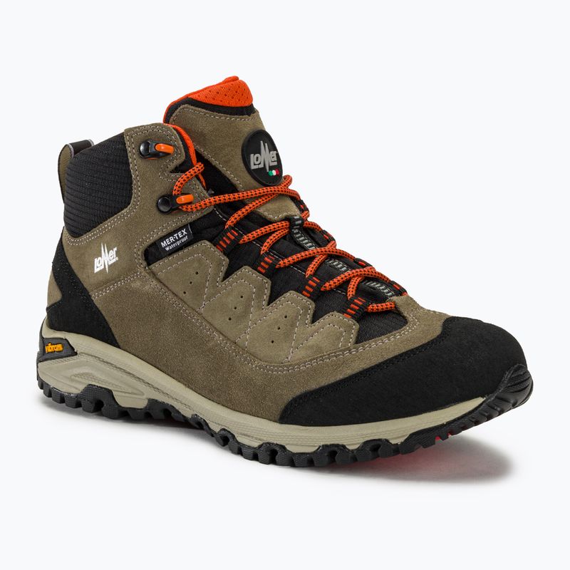 Stivali da trekking da uomo Lomer Sella High Mtx Suede truffle