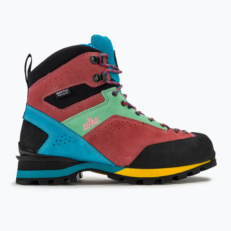 Stivali da trekking da donna Lomer Badia High Mtx turchese/begone 2