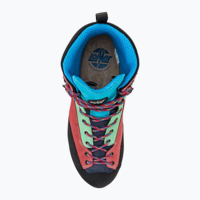 Stivali da trekking da donna Lomer Badia High Mtx turchese/begone 5