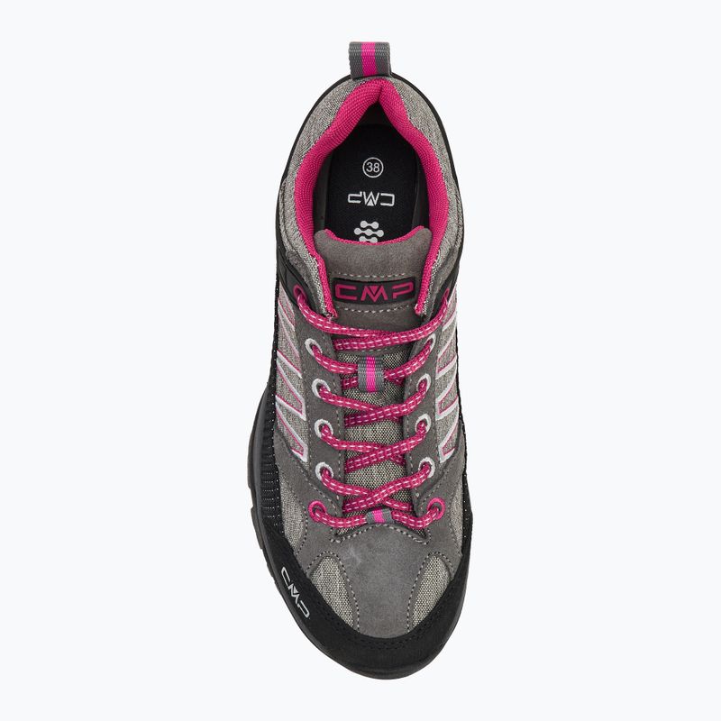 Stivali da trekking da donna CMP grigio/geraneo 5