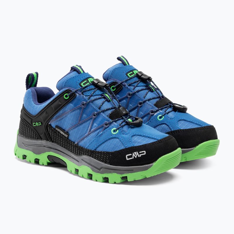 Scarponi da trekking per bambini CMP Rigel Low blu chiaro 4