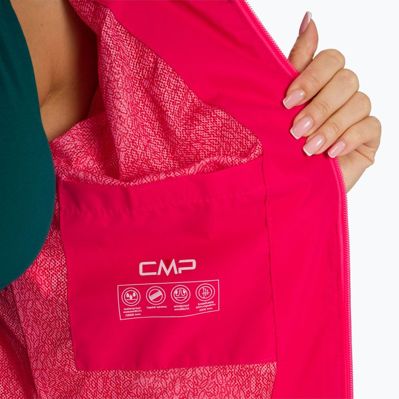 Giacca da pioggia CMP donna rosa 31Z5406/B880 8