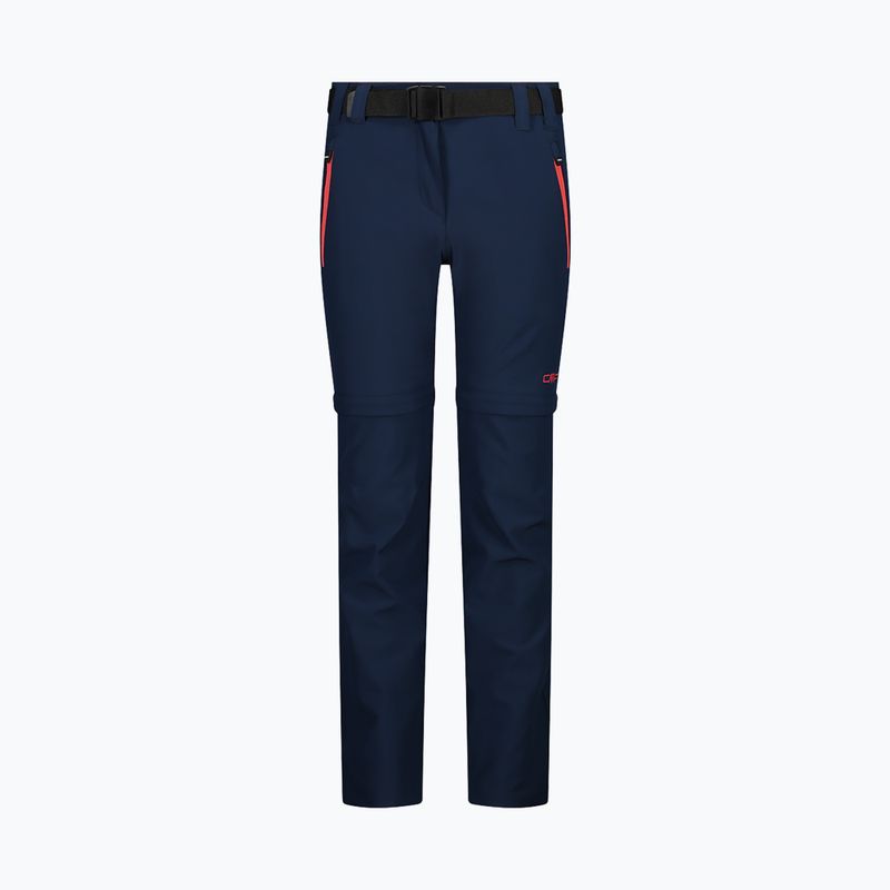 Pantaloni da trekking da bambino CMP Zip Off blu navy 3T51445/00ML