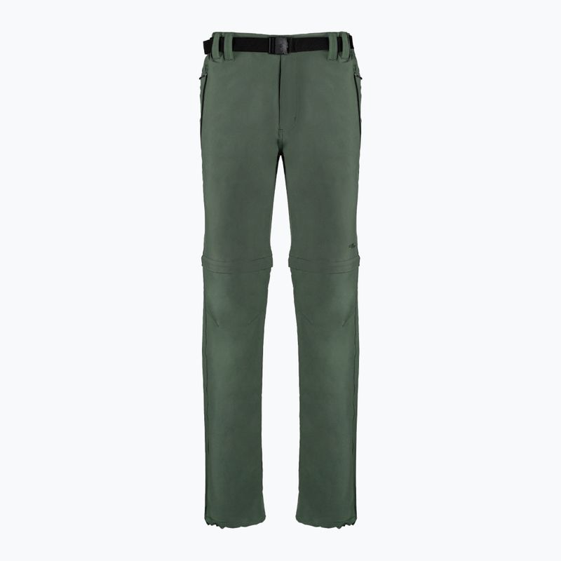 Pantaloni da trekking CMP Zip Off verde uomo 3T51647/F832