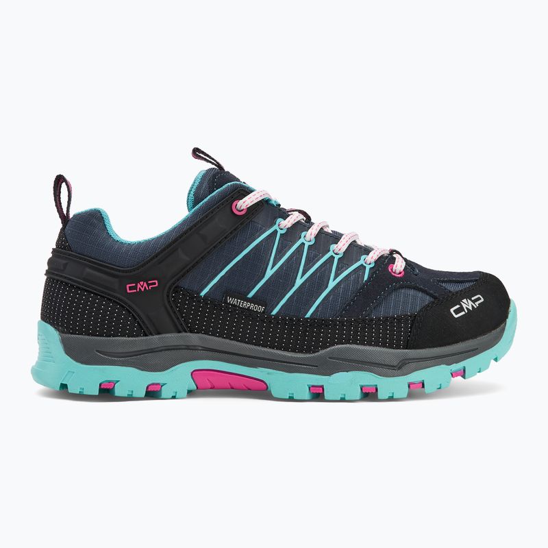 CMP scarponi da trekking per bambini Rigel Low Wp b.blu/acqua 2