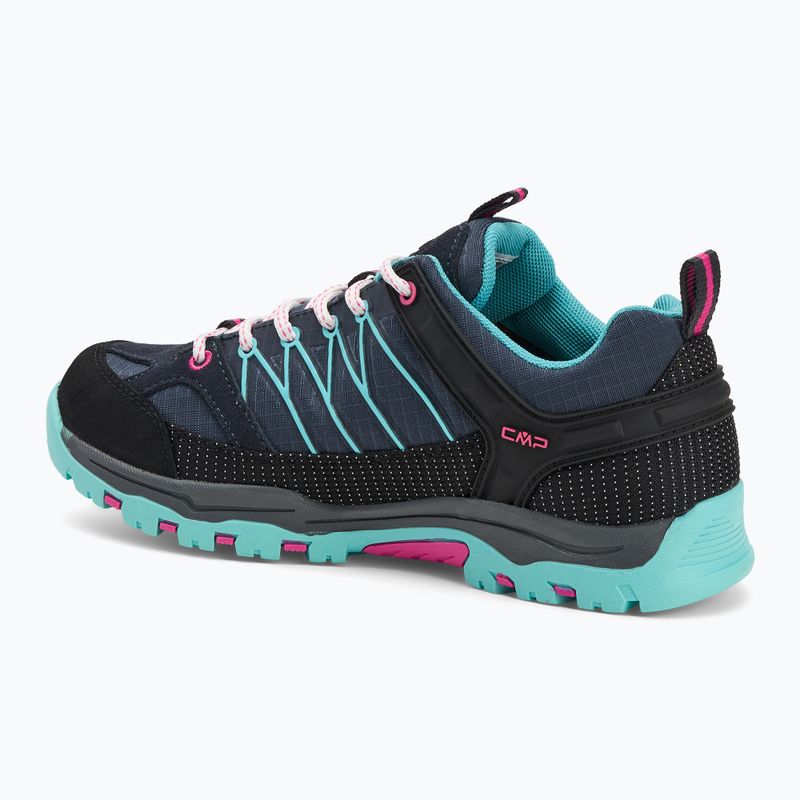 CMP scarponi da trekking per bambini Rigel Low Wp b.blu/acqua 3