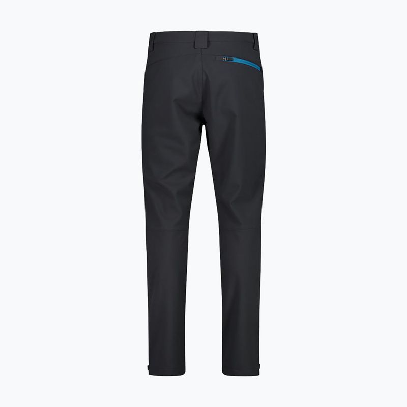Pantaloni softshell CMP da uomo grigio scuro 30A1477/28UM 3