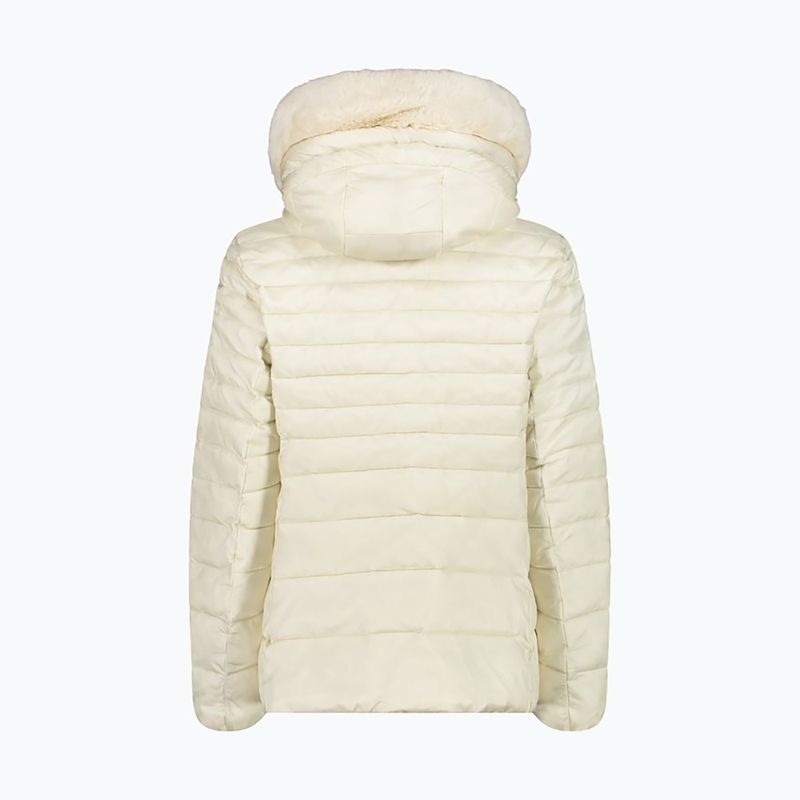 Piumino donna CMP Fix Hood beige 32K3076F 3