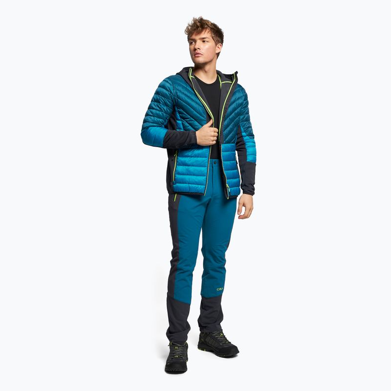 Giacca ibrida da uomo CMP 32Z2937 deep lake 2