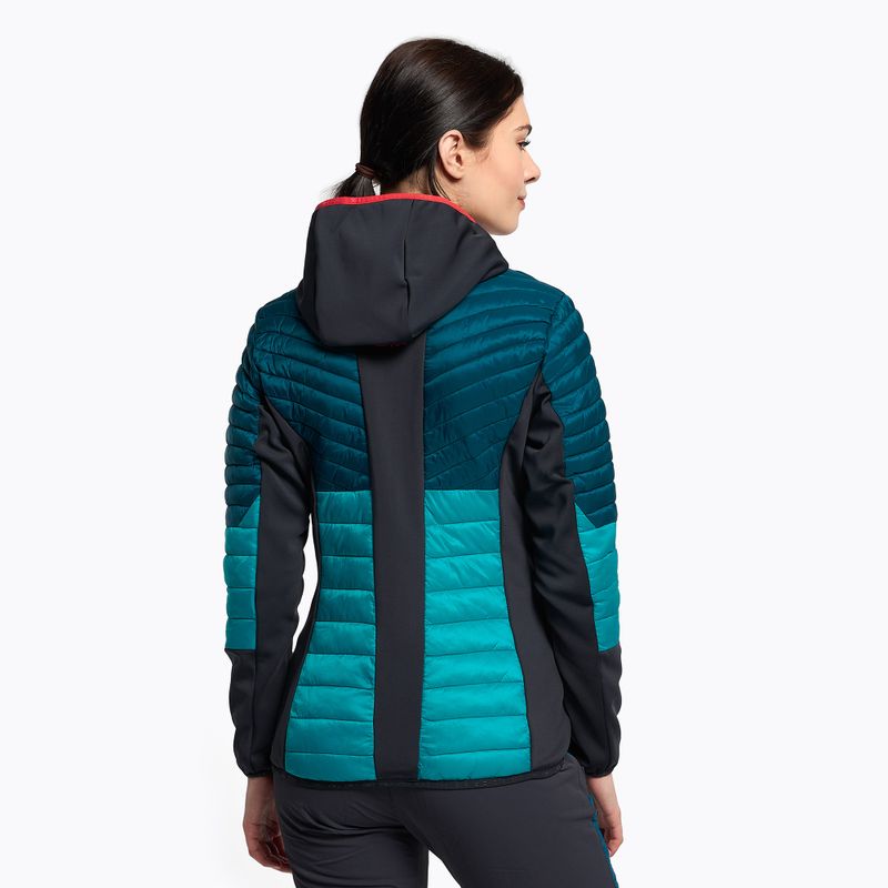 Giacca ibrida CMP da donna 32Z4206 laguna 4