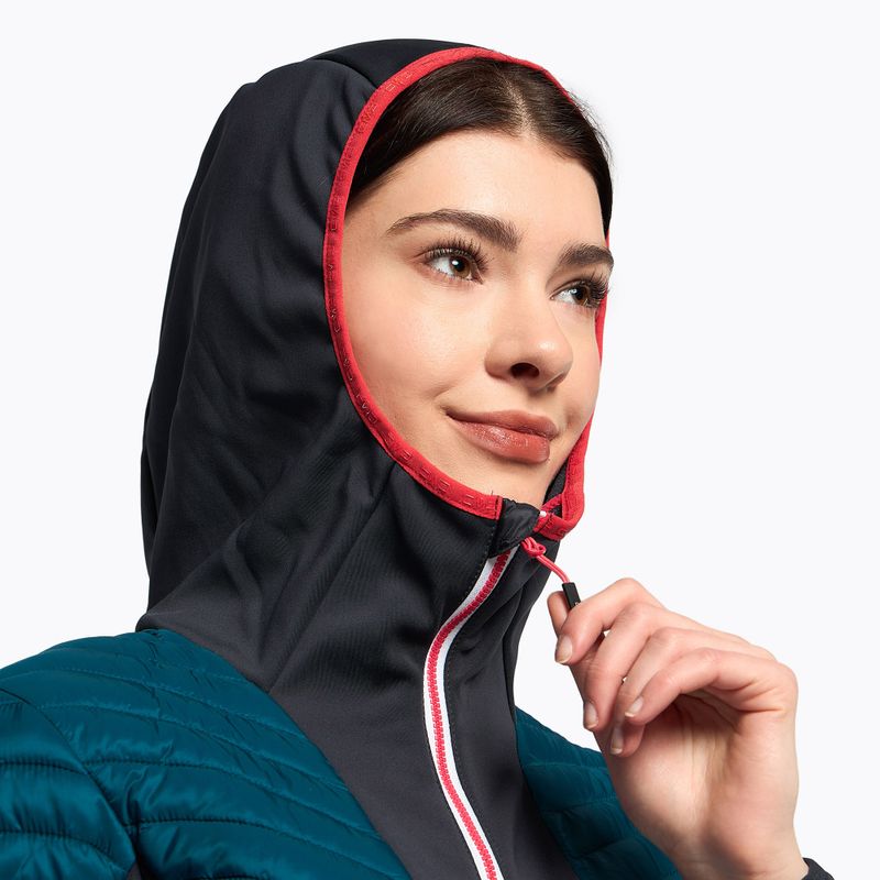 Giacca ibrida CMP da donna 32Z4206 laguna 5