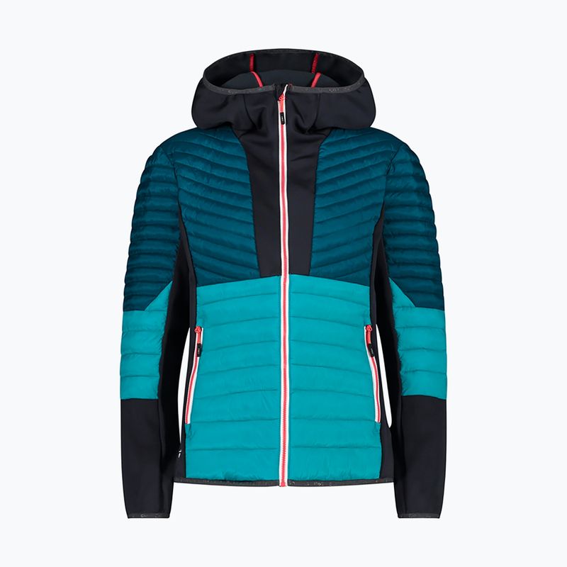 Giacca ibrida CMP da donna 32Z4206 laguna 9