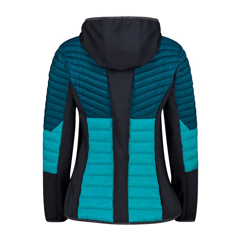 Giacca ibrida CMP da donna 32Z4206 laguna 11