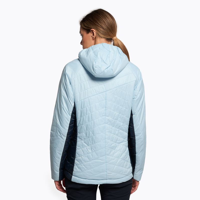 Giacca ibrida CMP donna 32Z4236 blu cristallino 4