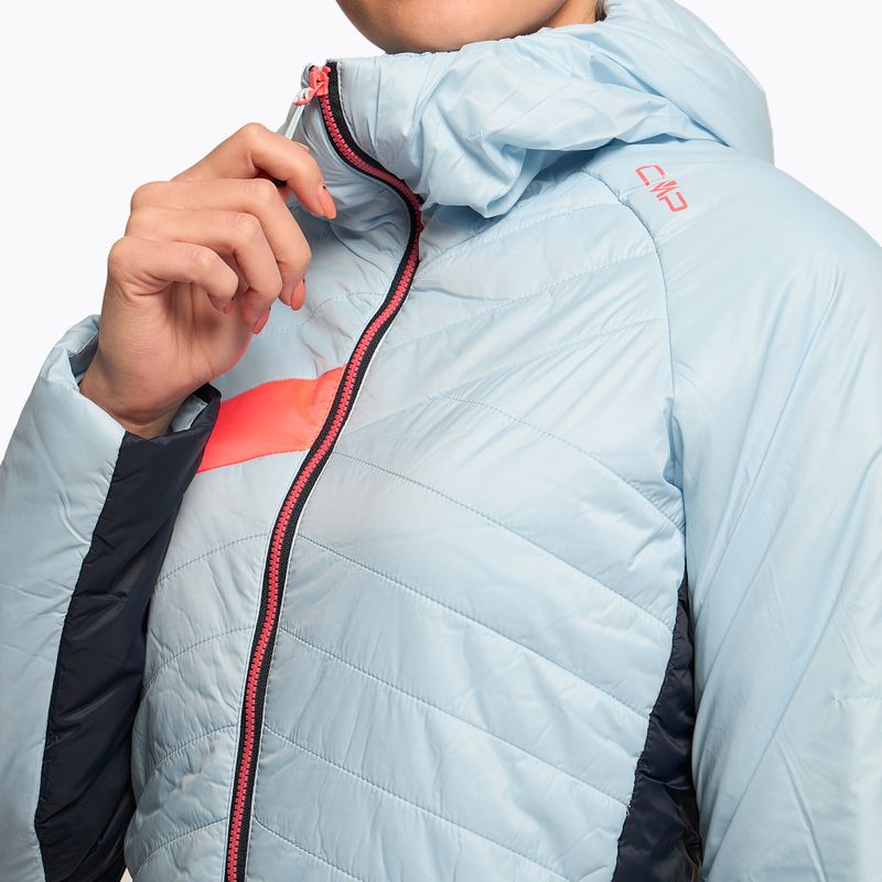 Giacca ibrida CMP donna 32Z4236 blu cristallino 6