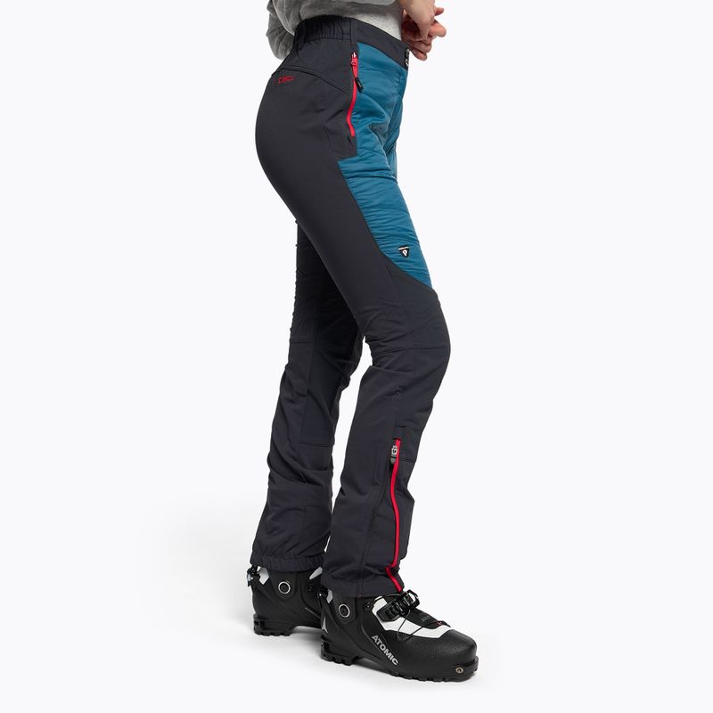 Pantaloni da sci CMP donna blu 39T0056 3