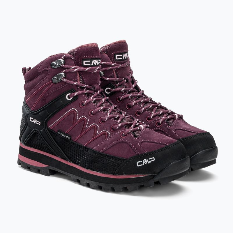 Stivali da trekking da donna CMP Moon Mid rosa 31Q4796 4