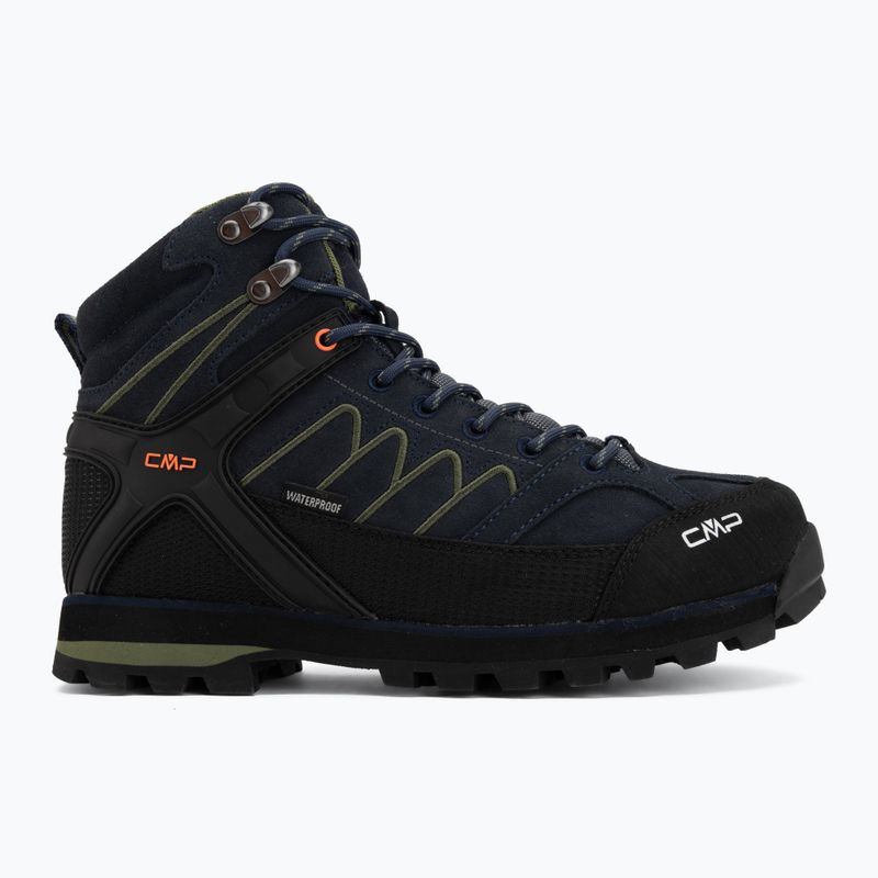 Scarpe da trekking uomo CMP Moon Mid Wp b.blue/torba 2