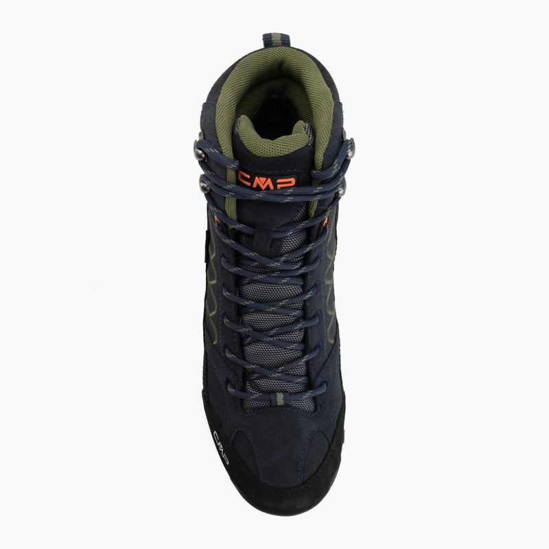 Scarpe da trekking uomo CMP Moon Mid Wp b.blue/torba 5