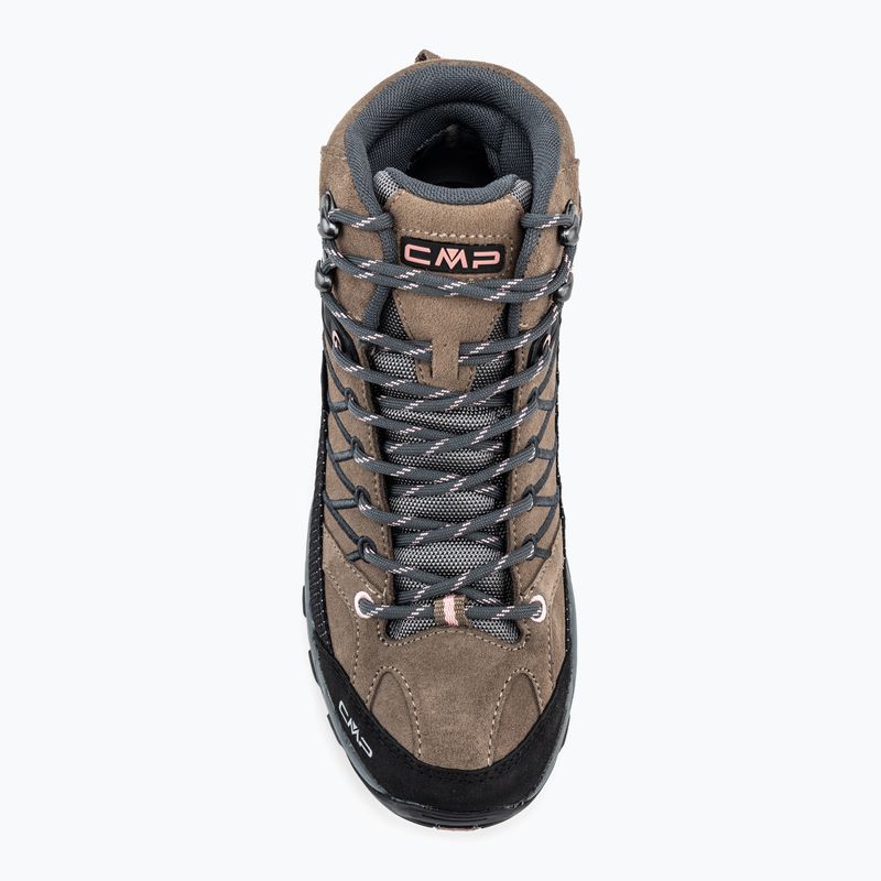 Stivali da trekking da donna CMP Rigel Mid Wp cenere 5