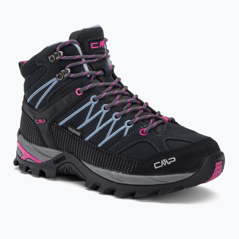 Scarpe da trekking donna CMP Rigel Mid Wp titanio/skyway