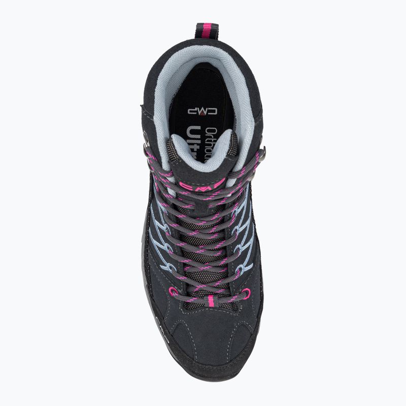 Scarpe da trekking donna CMP Rigel Mid Wp titanio/skyway 6