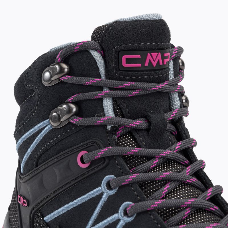 Scarpe da trekking donna CMP Rigel Mid Wp titanio/skyway 9