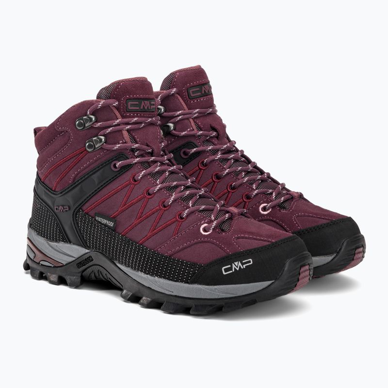 CMP stivali da trekking da donna Rigel Mid Wp maroon 3Q12946/H910 4