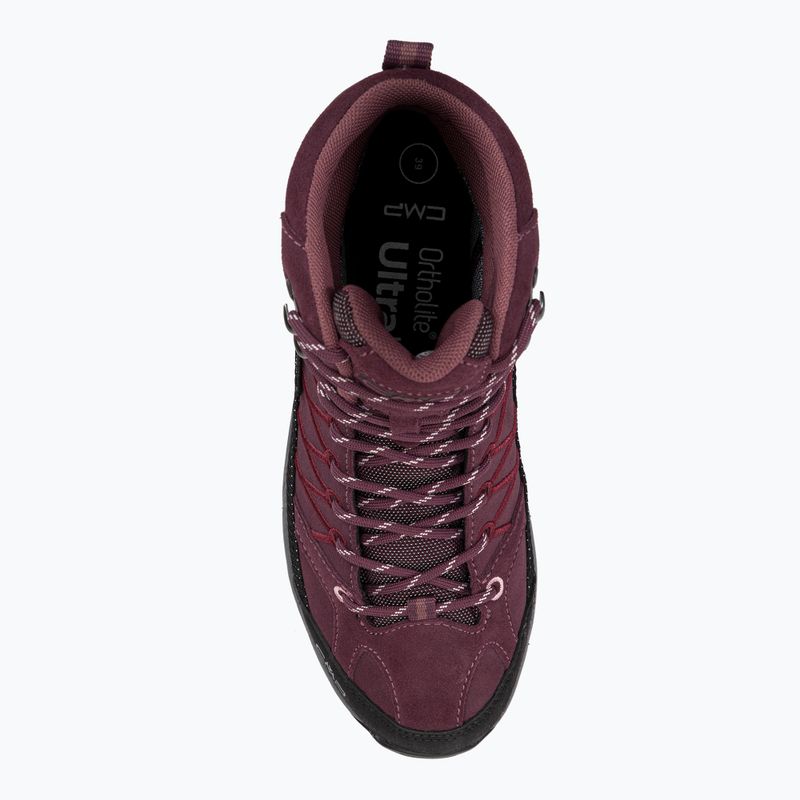 Scarpe da trekking donna CMP Rigel Mid Wp prugna 6
