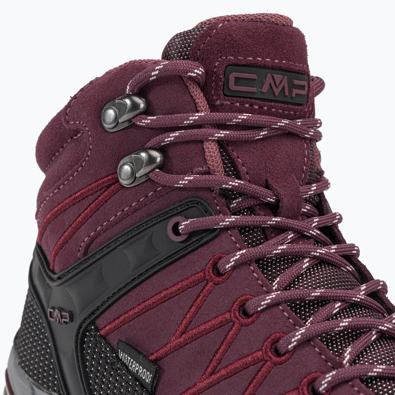 CMP stivali da trekking da donna Rigel Mid Wp maroon 3Q12946/H910 9