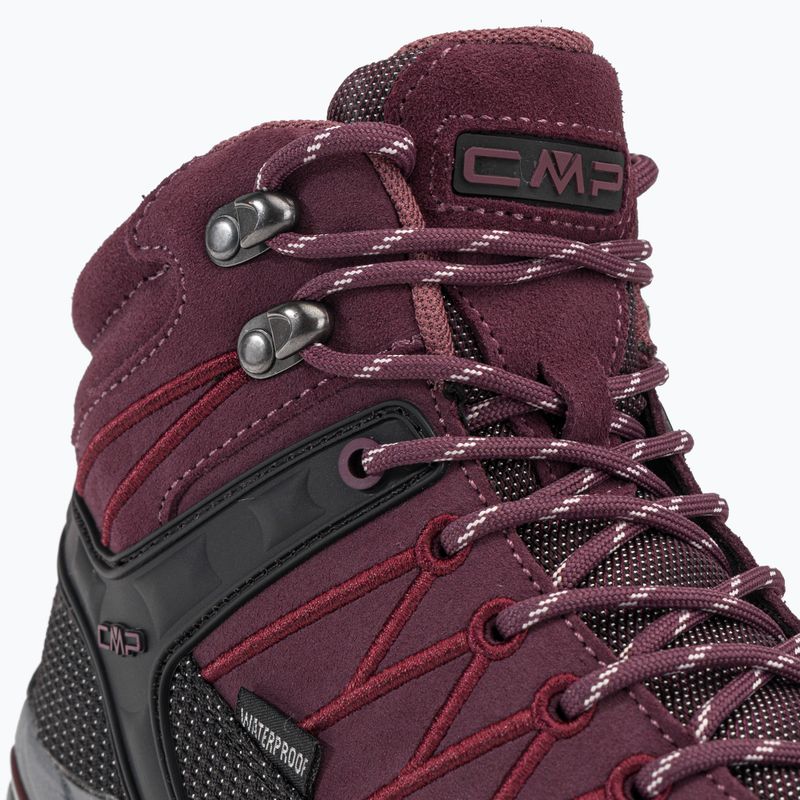 Scarpe da trekking donna CMP Rigel Mid Wp prugna 9