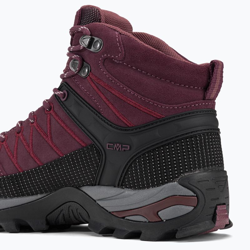 Scarpe da trekking donna CMP Rigel Mid Wp prugna 10