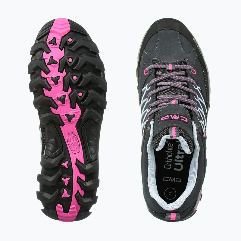 Scarpe da trekking donna CMP Rigel Low Wp titanium/skyway 5