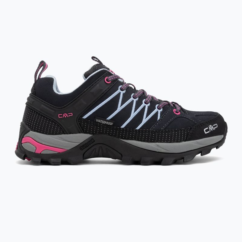 Scarpe da trekking donna CMP Rigel Low Wp titanium/skyway 2