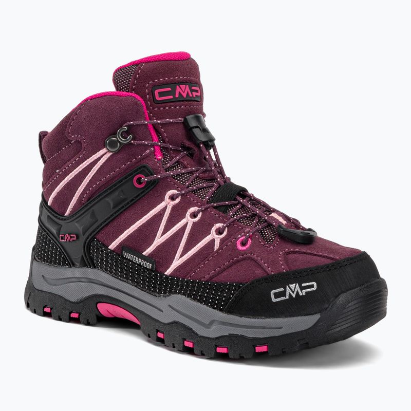 CMP stivali da trekking per bambini Rigel Mid Wp maroon 3Q12944/05HM