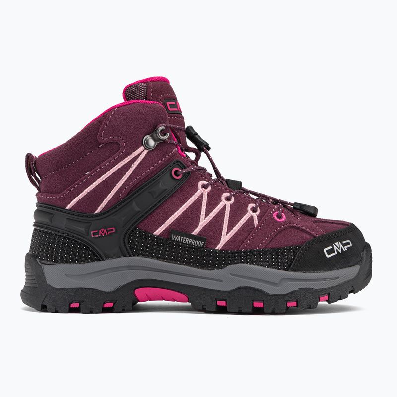 CMP stivali da trekking per bambini Rigel Mid Wp maroon 3Q12944/05HM 2