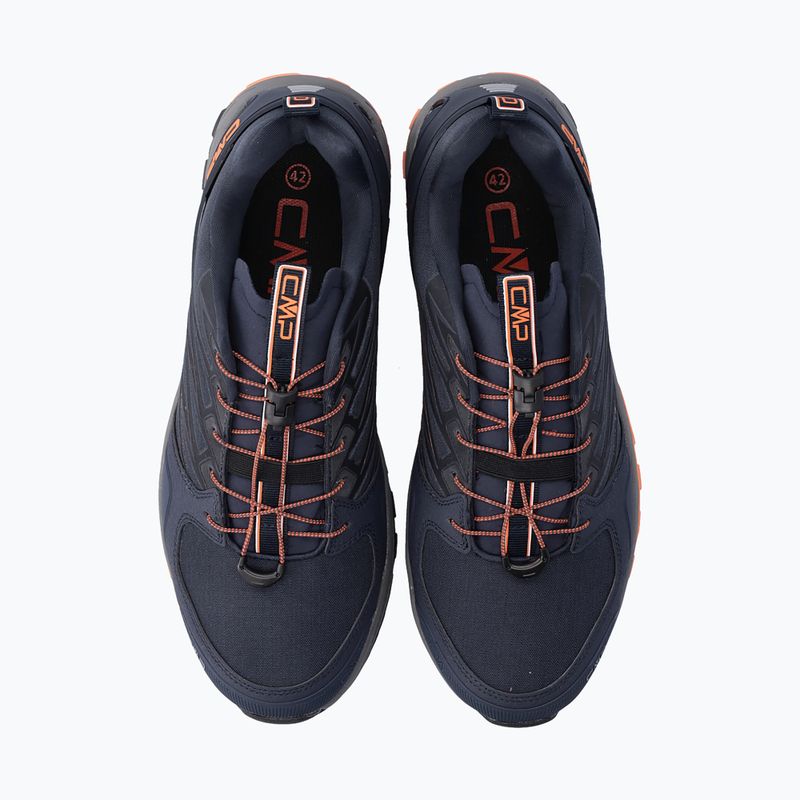 Scarpe da trekking da uomo CMP Atik Wp Fast blu/f.arancione 10