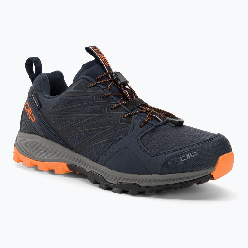 Scarpe da trekking da uomo CMP Atik Wp Fast blu/f.arancione