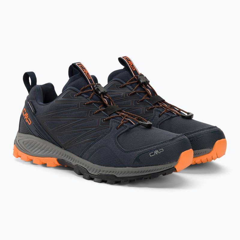 Scarpe da trekking da uomo CMP Atik Wp Fast blu/f.arancione 4