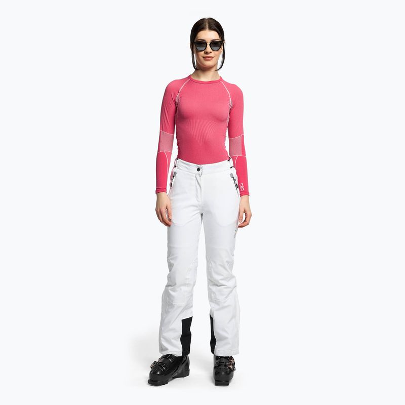 CMP manica lunga termoattiva donna 3Y96804 fucsia melange 2