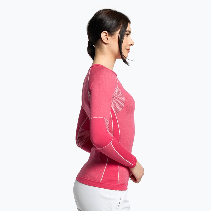 CMP manica lunga termoattiva donna 3Y96804 fucsia melange 3