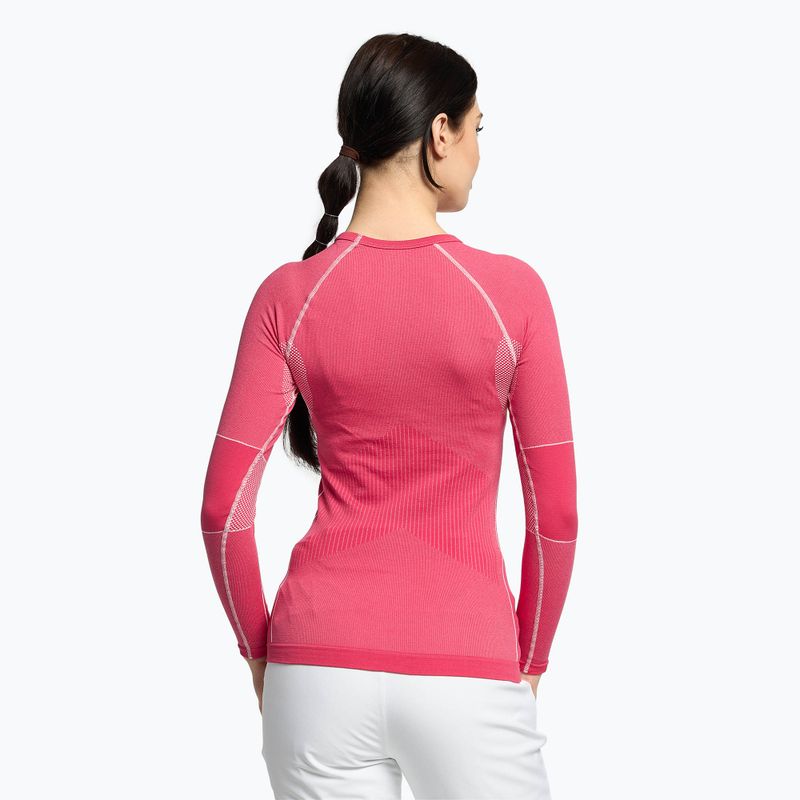CMP manica lunga termoattiva donna 3Y96804 fucsia melange 4