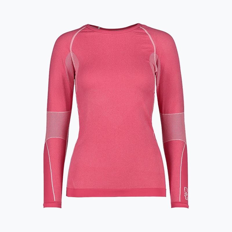 CMP manica lunga termoattiva donna 3Y96804 fucsia melange 7