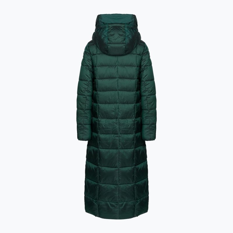 Cappotto CMP Donna Fix Piumino con cappuccio verde 32K3136 2